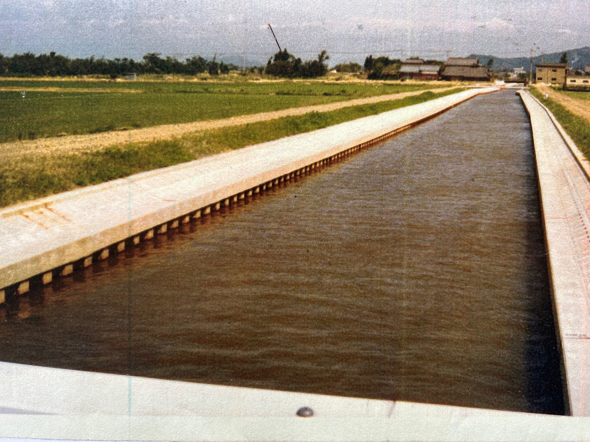 新川幹線排水路工事